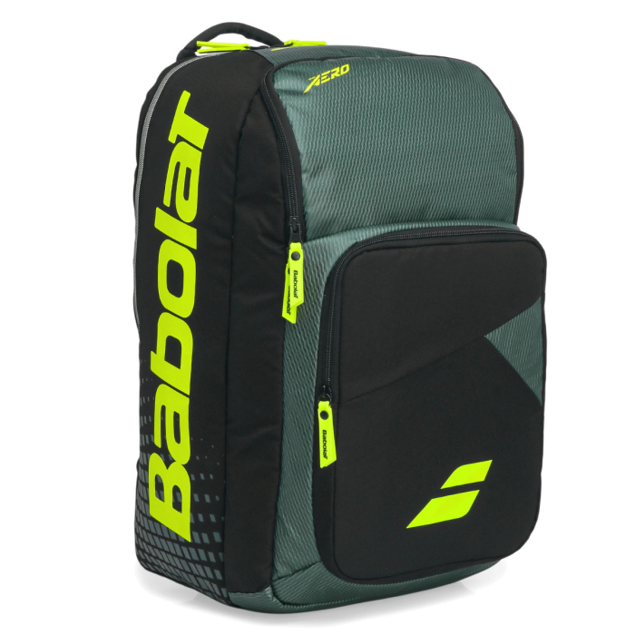 Mochila Babolat Pure Aero 2026 Gen9 - Preto e Limão